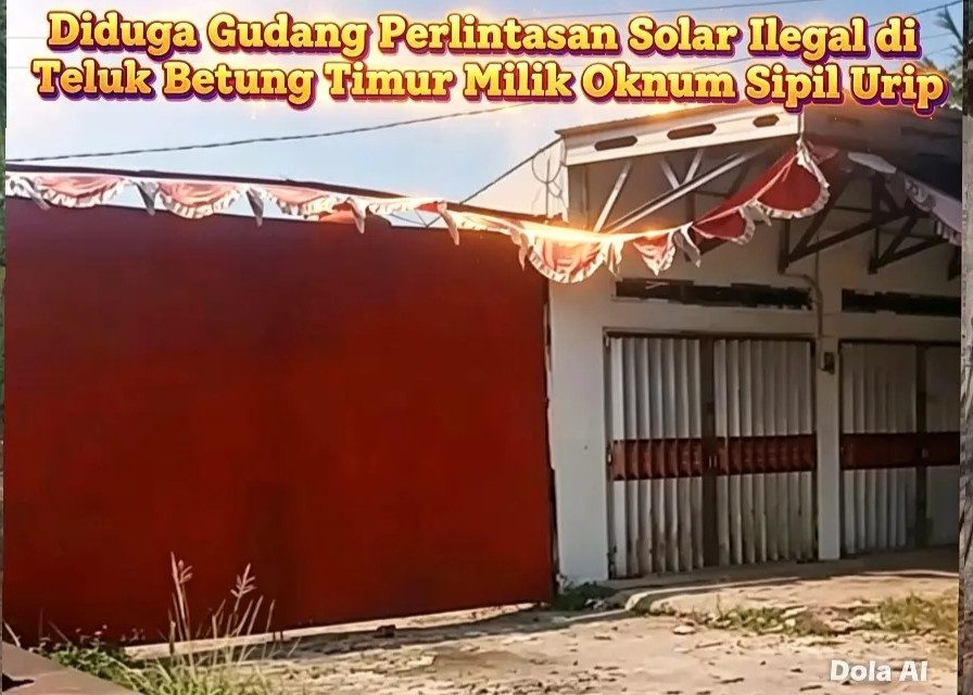 Diduga Gudang Perlintasan Solar Ilegal di Teluk Betung Timur Milik Oknum Sipil Urip IMG_20260618_185645.jpg
